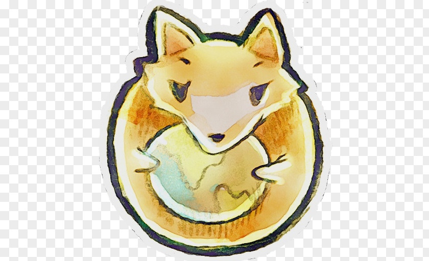 Fox Yellow PNG