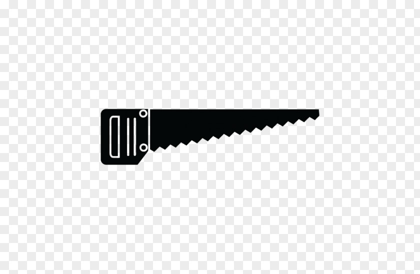 Handsaw Knife Weapon Tool Logo PNG
