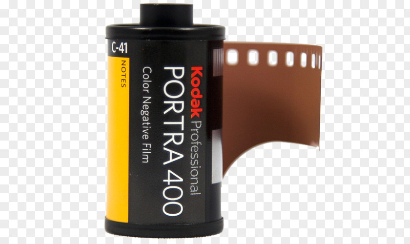 Kodak Black Photographic Film Portra Negative C-41 Process Photography PNG