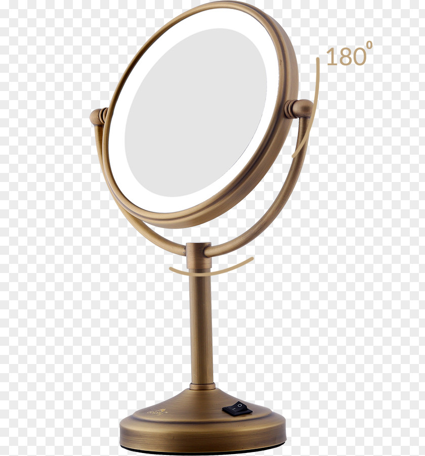 Mirror Cosmetics Shaving Silver Magnifying Glass PNG