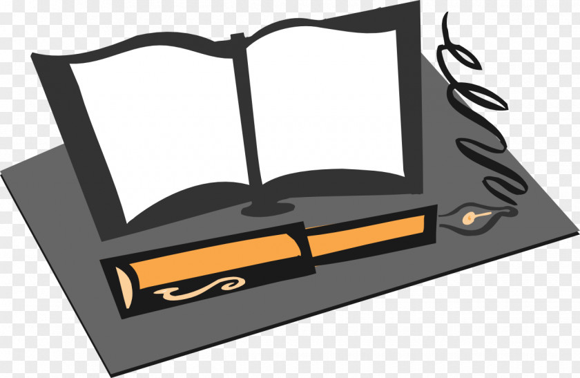 Pen Book Paper Writing Clip Art PNG