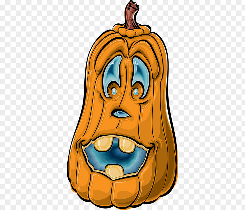 Pumpkin Halloween Jack-o'-lantern Humour Clip Art PNG
