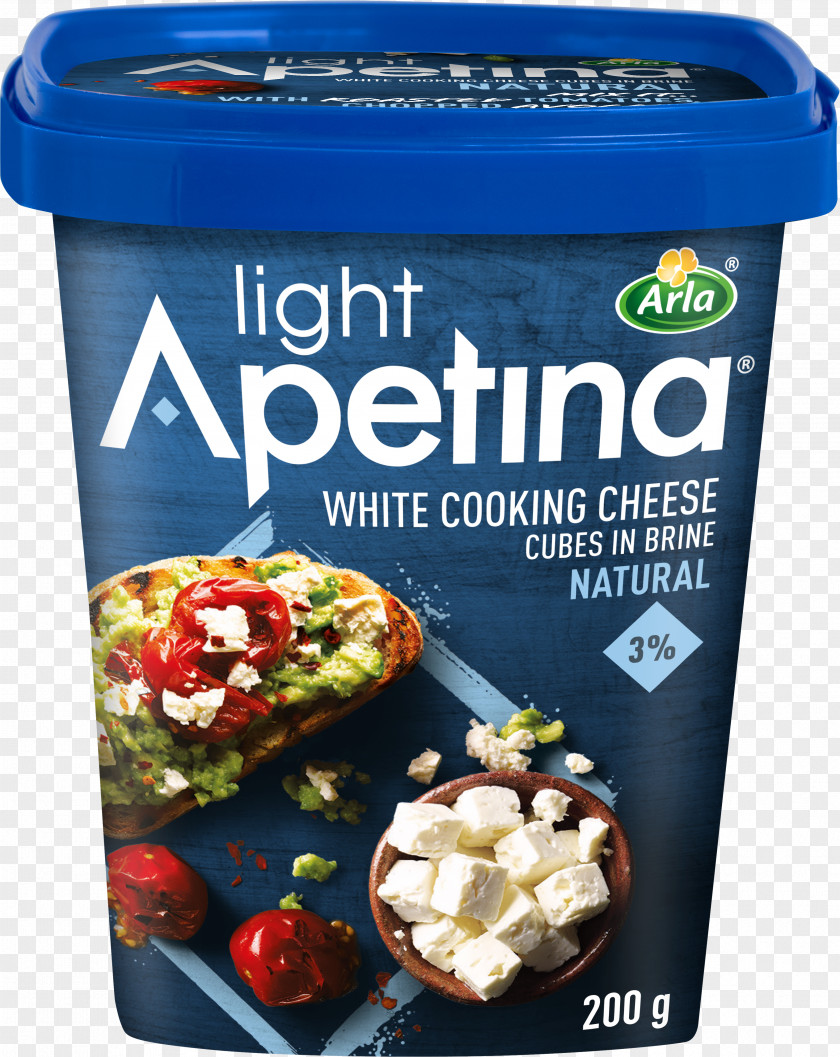 Cheese Feta Apetina Arla Foods Greek Cuisine PNG