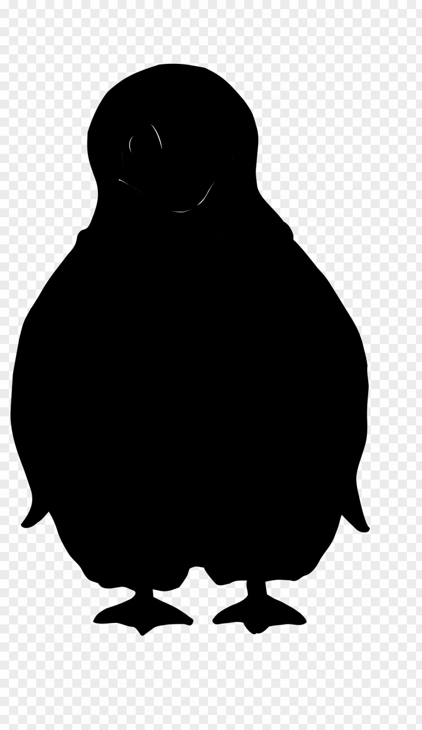 Flightless Bird Beak Silhouette Clip Art PNG