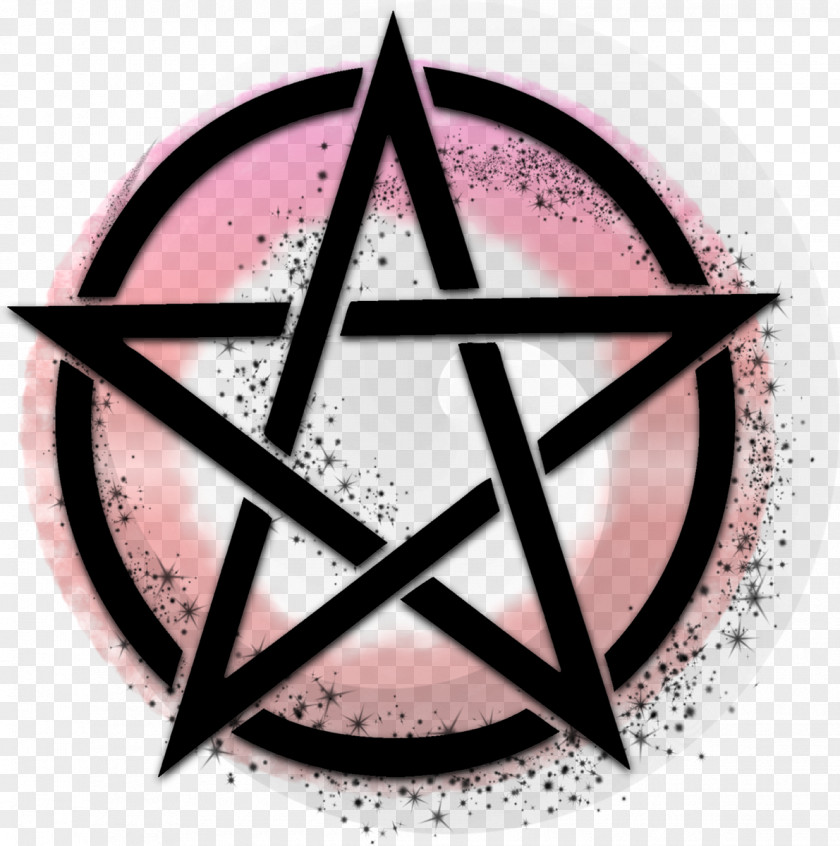 MAGIC SPELL Pentagram Pentacle Tattoo Clip Art Image PNG