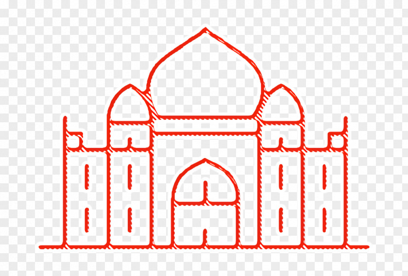 Monuments Icon Taj Mahal India PNG