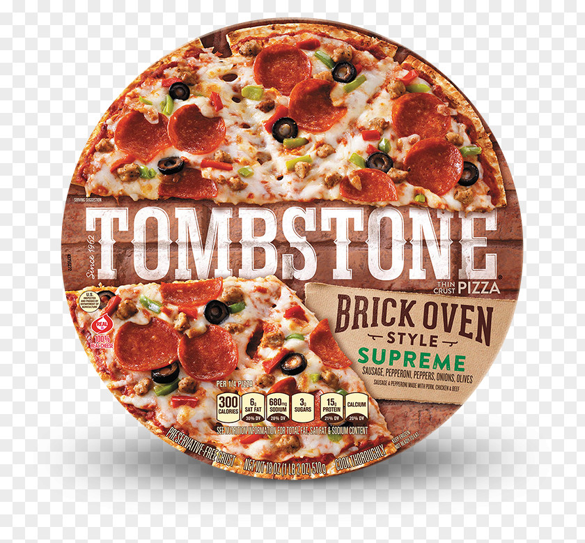 Pizza Sicilian California-style Tombstone Pepperoni PNG
