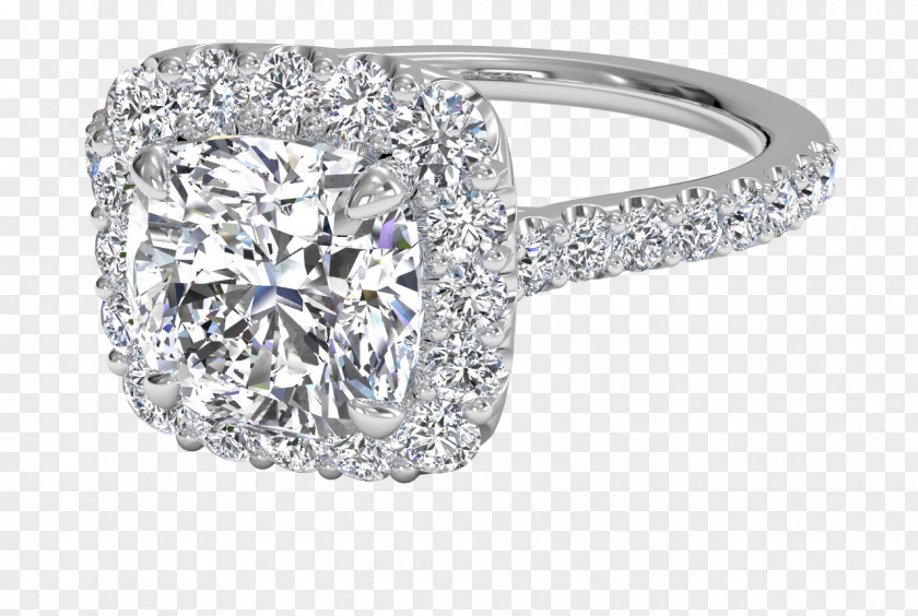Solitaire Ring Engagement Wedding Diamond Cut PNG