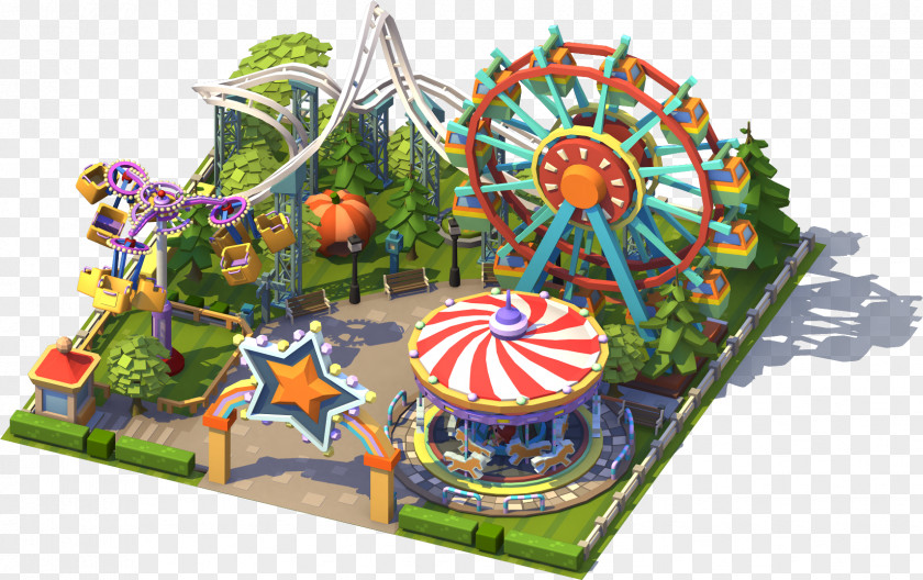 Amusement Park SimCity Social The Sims 3 4 PNG