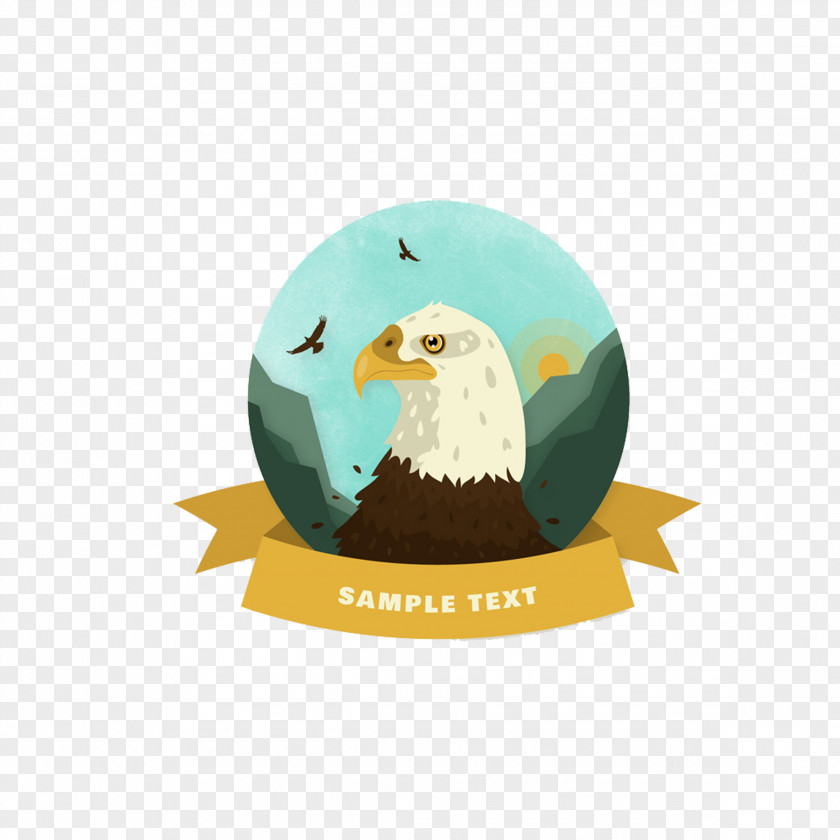 Animal Tag Bald Eagle Icon PNG