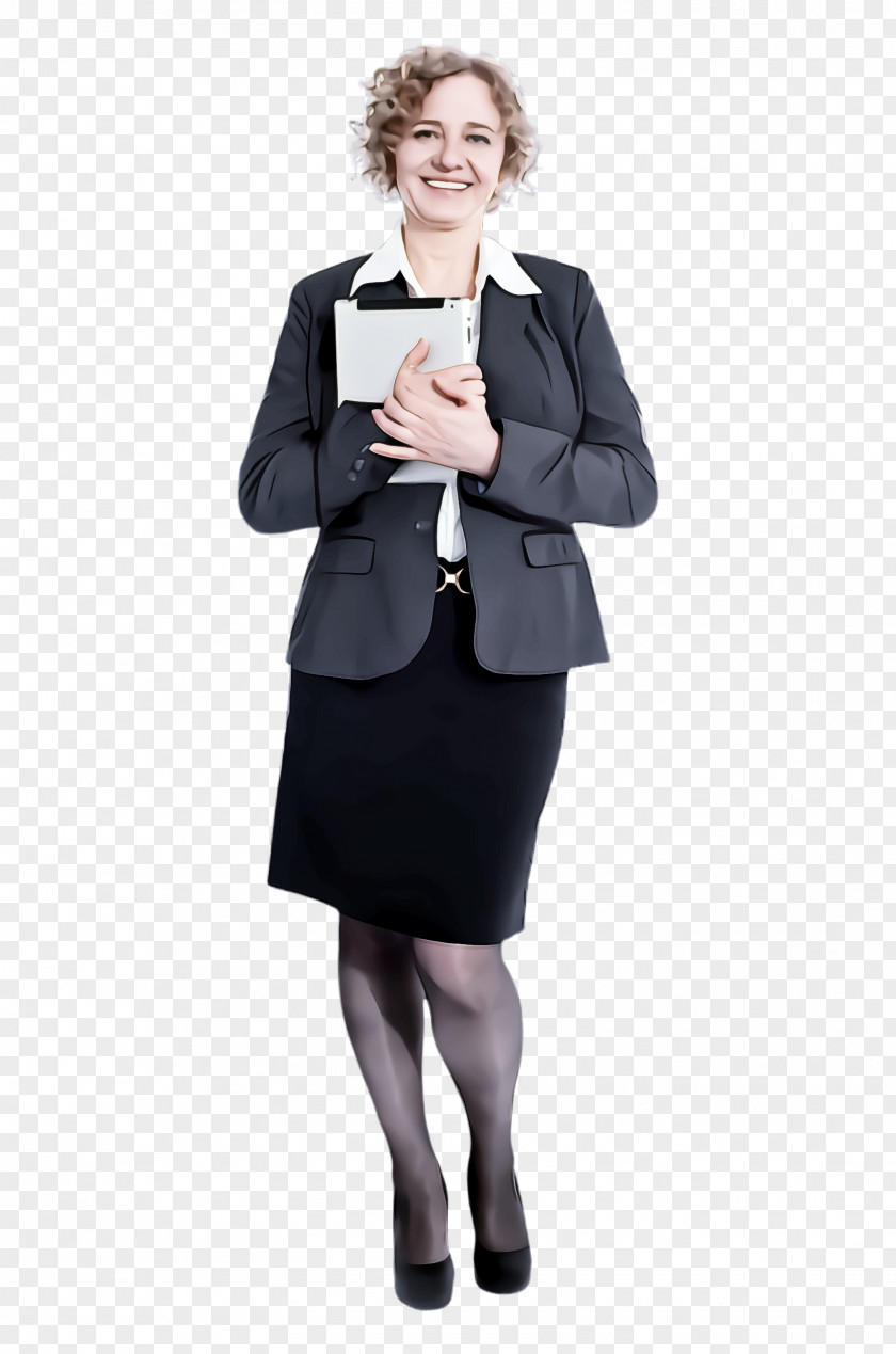 Employment Suit Clothing Standing Outerwear Businessperson Blazer PNG