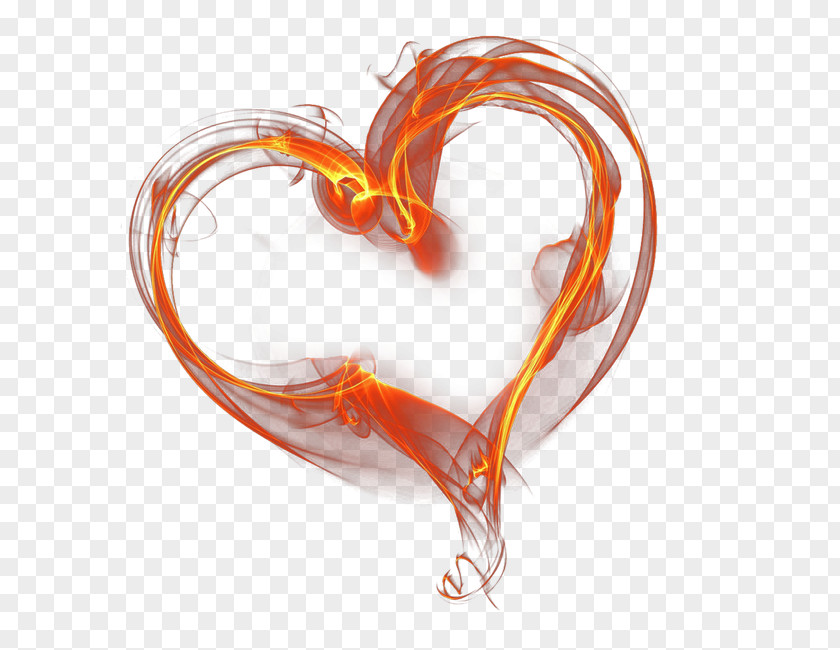 Heart Shaped Flame Raster Graphics PNG