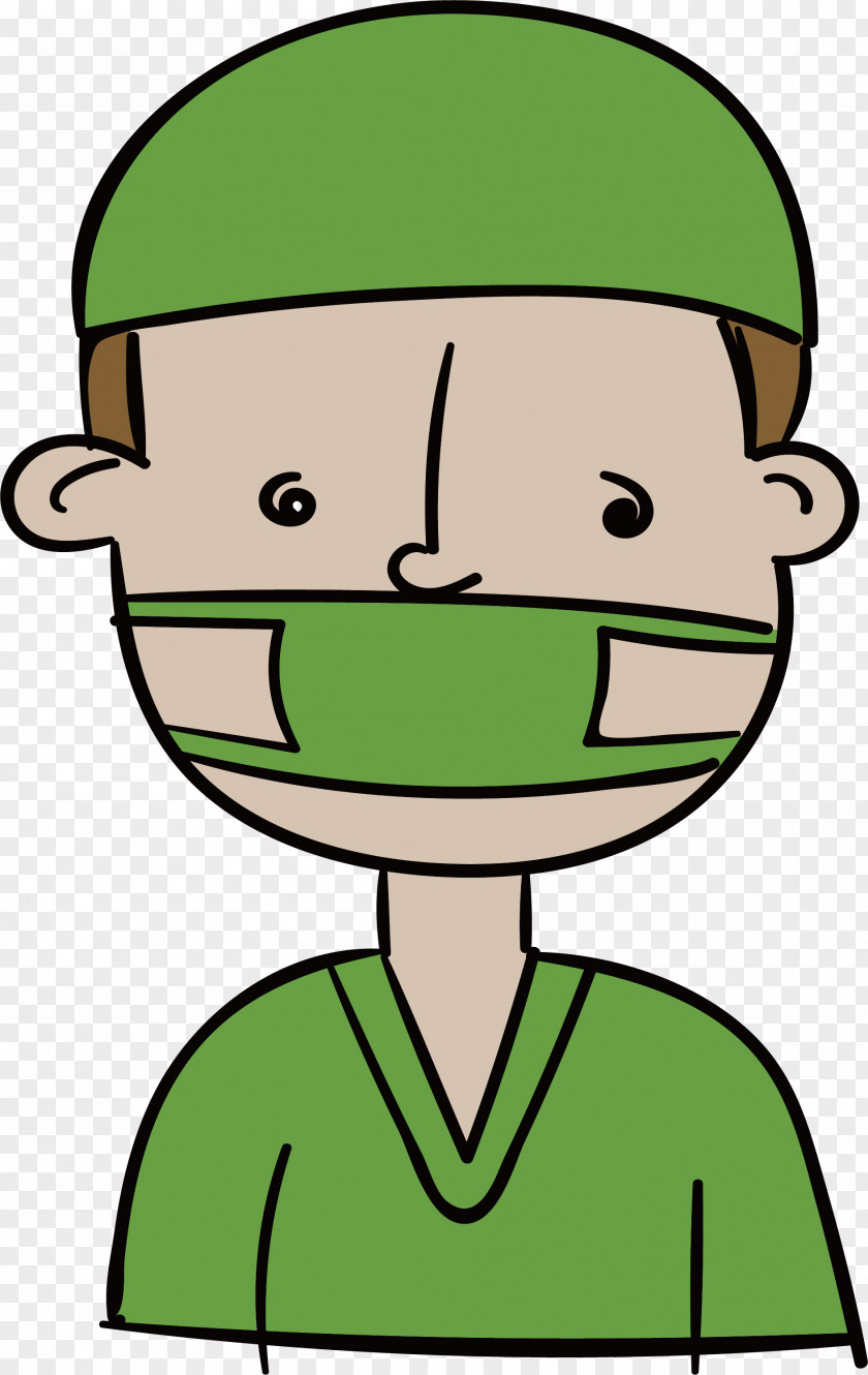 A Doctor Who Wears Mask Clip Art PNG