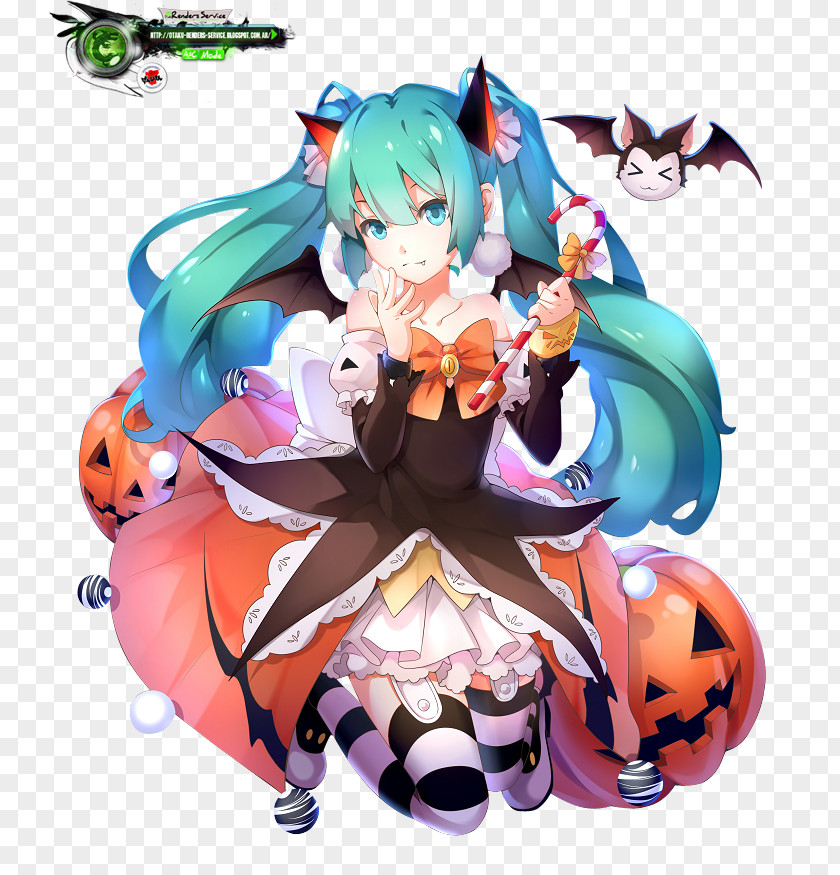 Halloween Live Hatsune Miku Vocaloid Chiyo Mihama Megurine Luka PNG