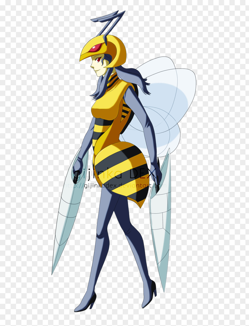 ROBOT BEE DeviantArt Beedrill Gender Pokémon Platinum PNG