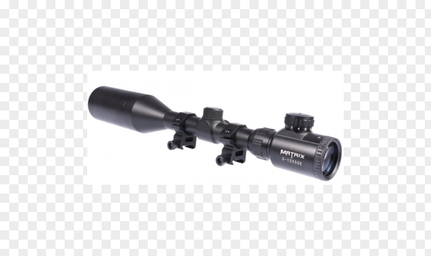 Sniper Lens Gun Barrel Air Telescopic Sight Red Dot PNG