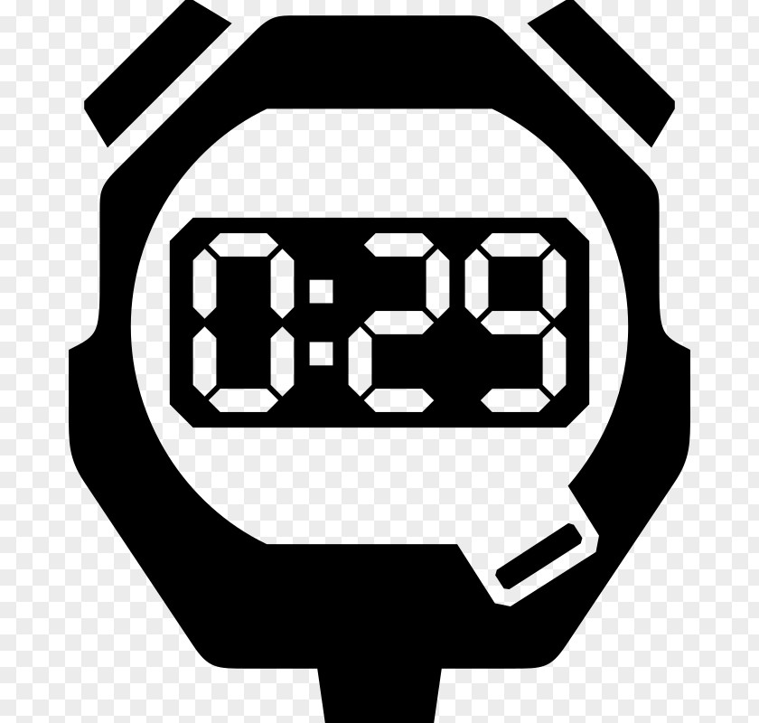 Stopwatch Clipart Chronometer Watch Drawing Clip Art PNG
