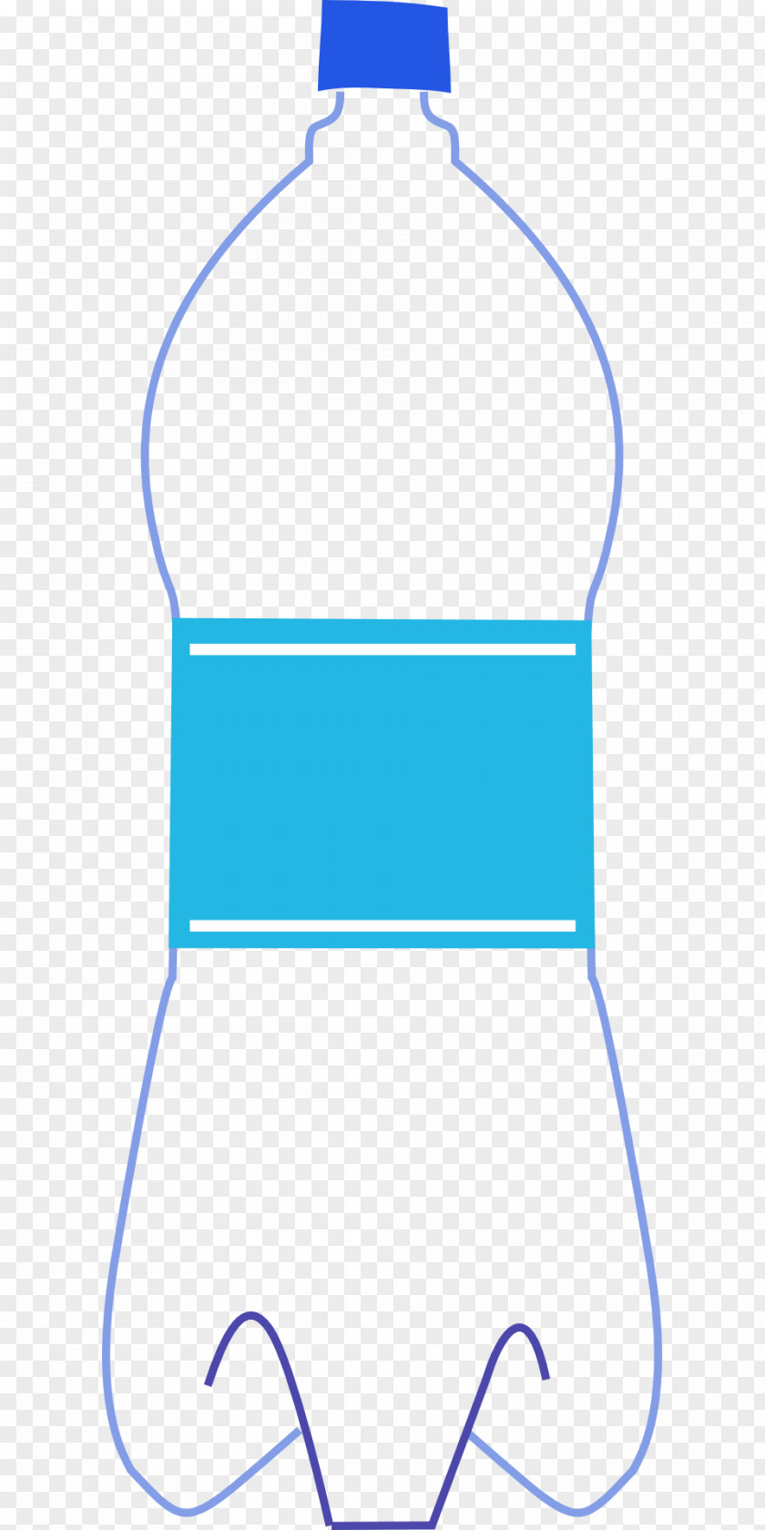 Water Bottle Plastic Bag Clip Art PNG