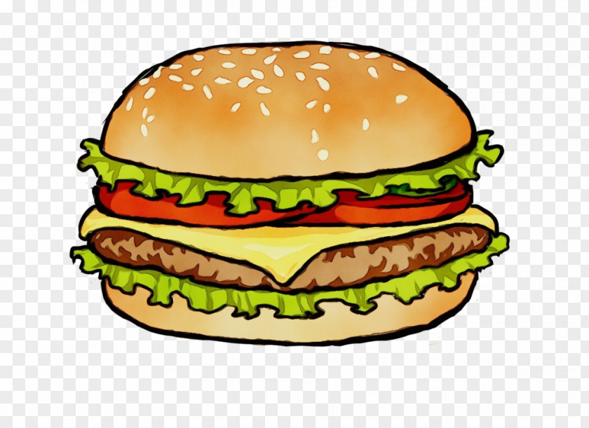 Bacon Sandwich Fried Food Junk Cartoon PNG