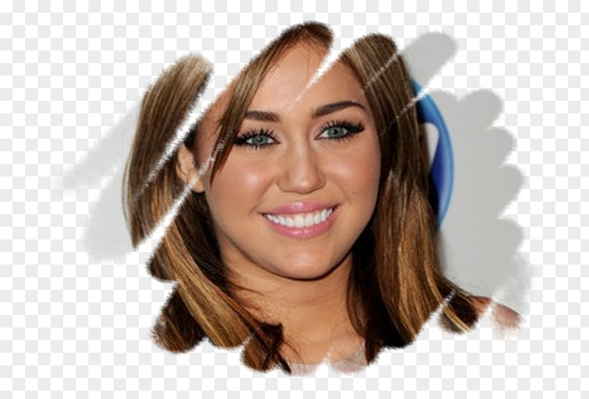 Miley Cyrus Eyebrow Hairstyle Layered Hair Headgear PNG