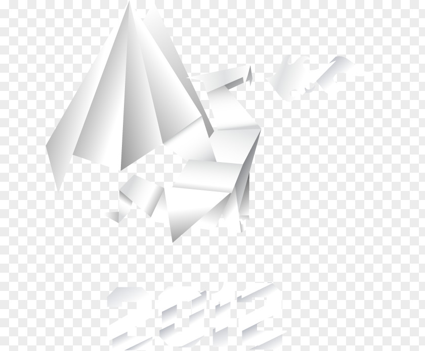 Origami Paper Euclidean Vector Dobradura PNG