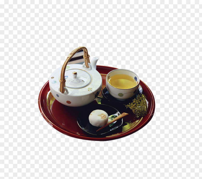 Tea Set Japanese Cuisine Bxe1nh Wagashi PNG
