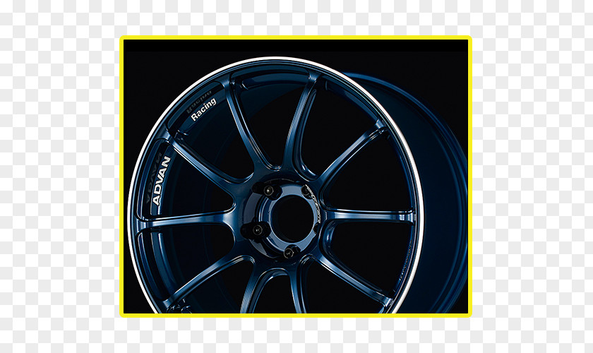 Car Alloy Wheel Tire ADVAN Yokohama Rubber Company PNG