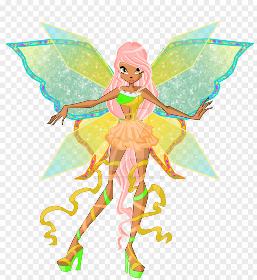 Insect Fairy Costume Design PNG