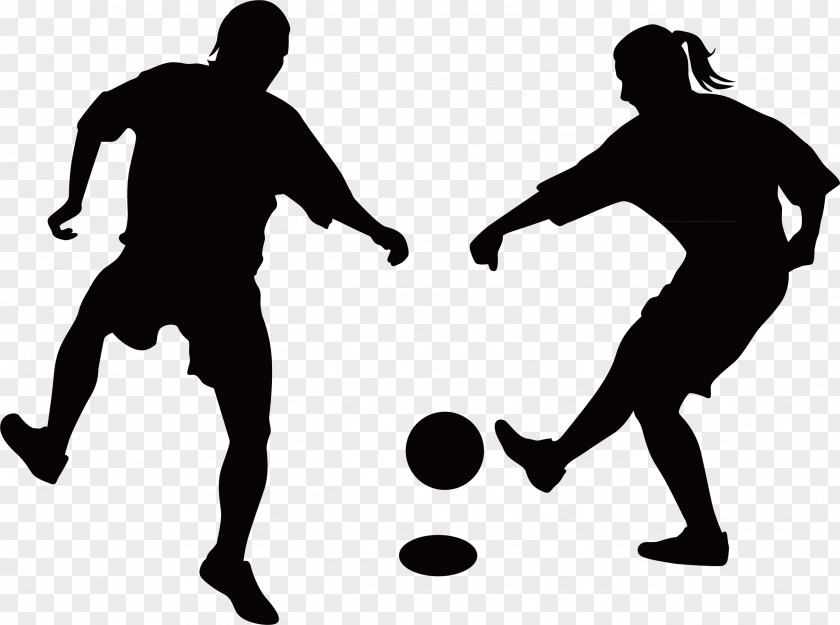 Penalty Silhouette Football Illustration PNG