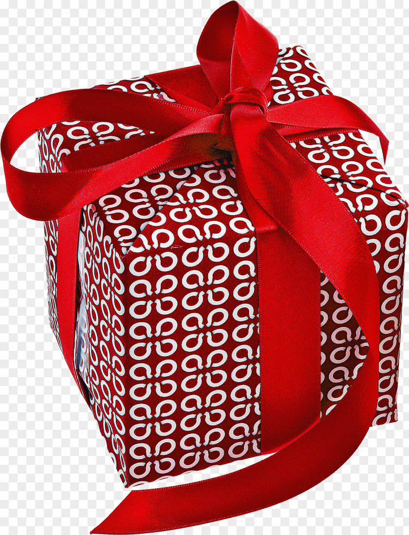 Red Present Ribbon Gift Wrapping PNG