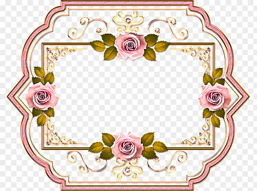 Rose Flower Islamic Calligraphy PNG