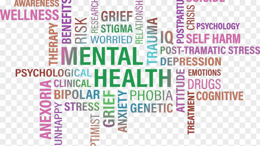 Mental Illness Health Court Awareness Month Week PNG