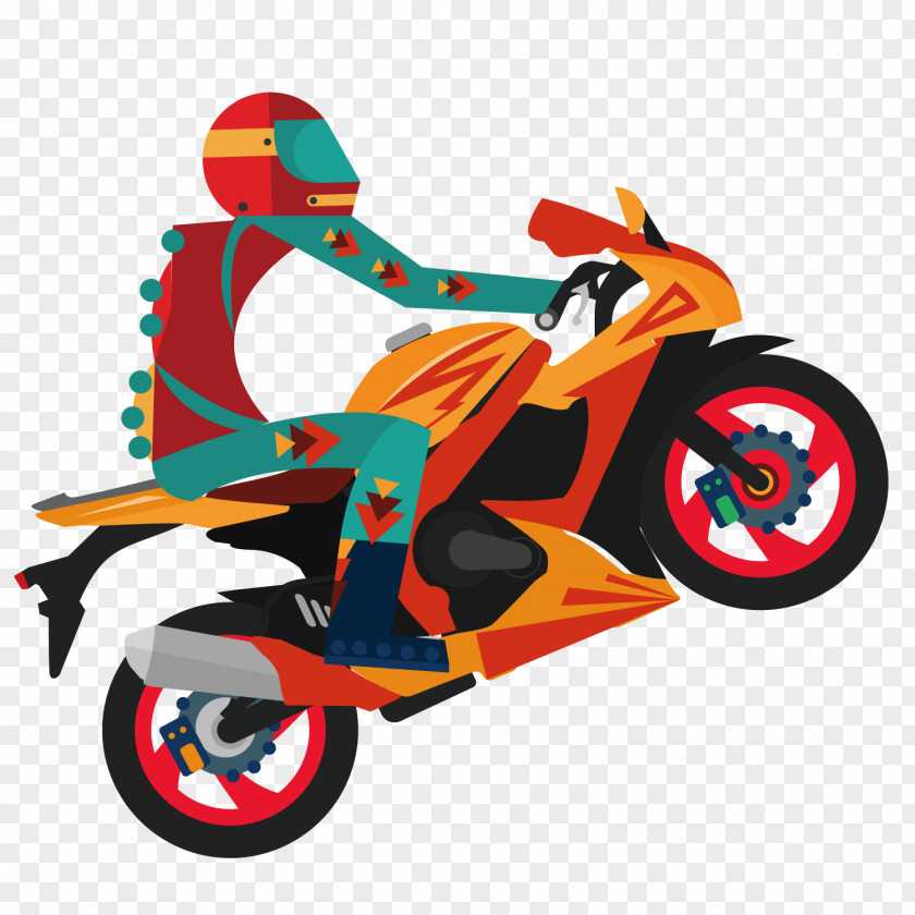 Motorcycle Riding Vector Material Helmet Bicycle PNG