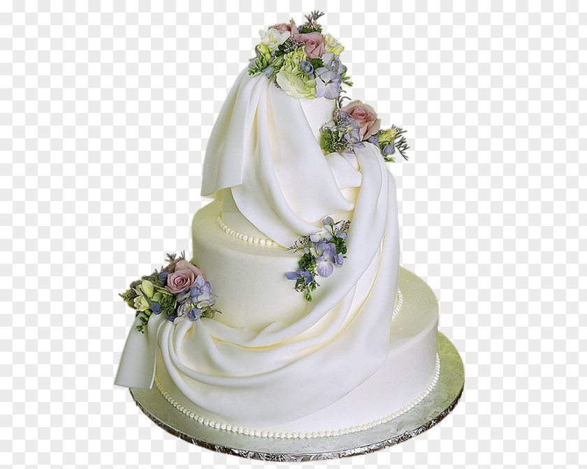 Pretty Cream Cake Wedding Torte Petit Four Birthday PNG