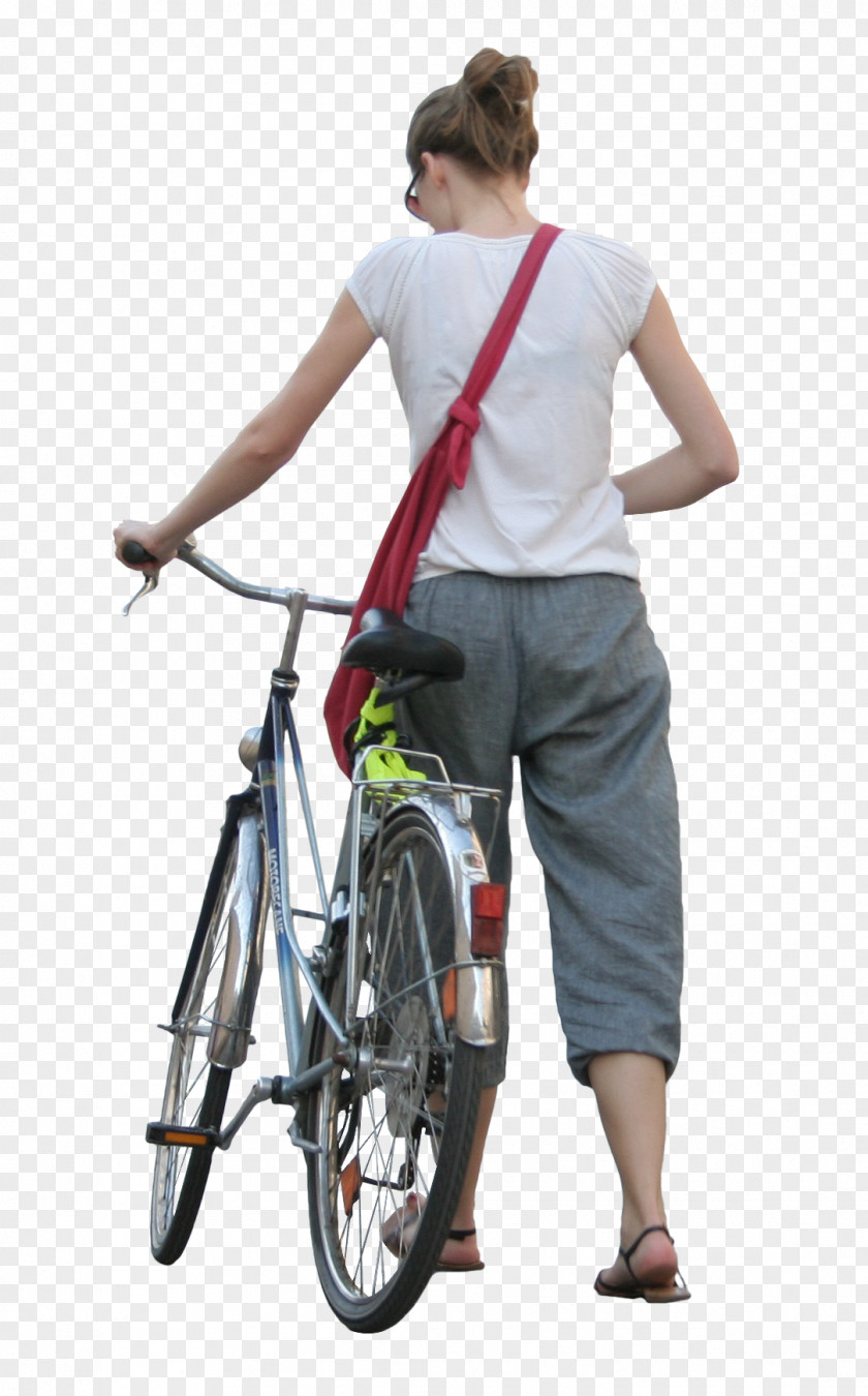 Walking Bicycle People Cycling PNG
