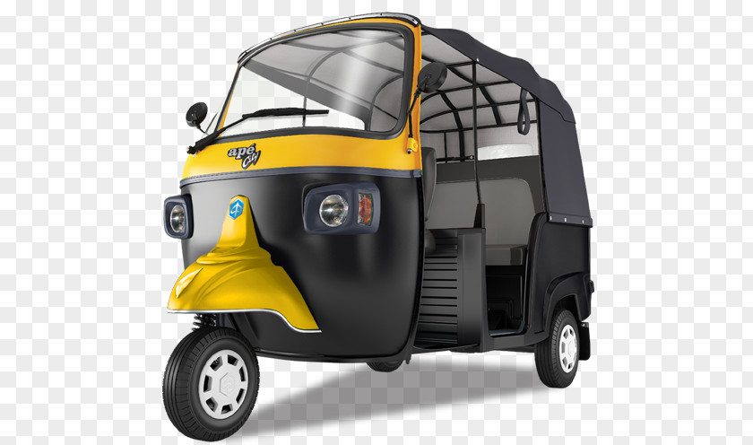Auto Rickshaw Piaggio Ape City Car PNG