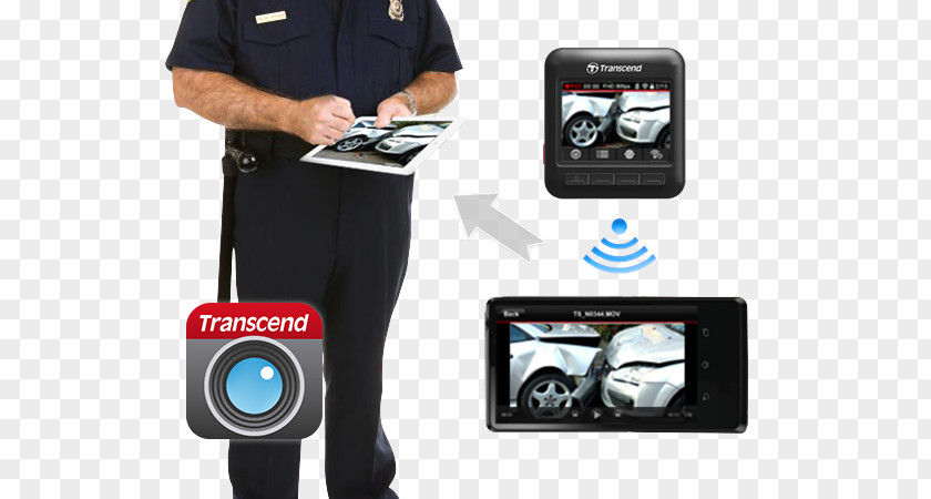 Full Hd Lcd Screen Car Transcend DrivePro 200 Information Dashcam Camera PNG