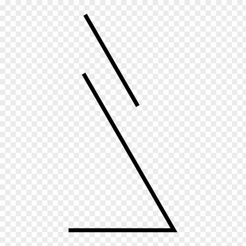 Line Triangle Point Font PNG