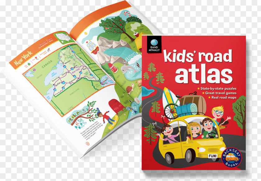 Map Rand McNally 2009 The Road Atlas Large Scale: United States AAA Kid's PNG
