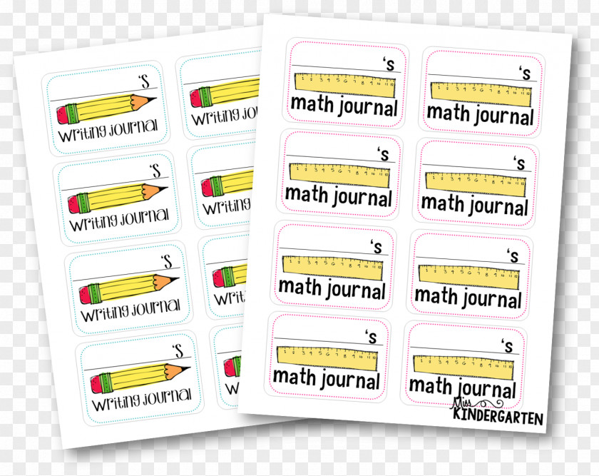 School Writing Label Education Diary Word Wall PNG