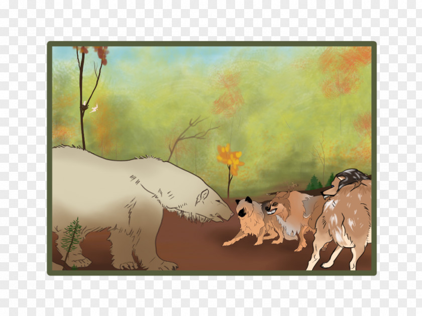 Sheep Cattle Painting Fauna Picture Frames PNG