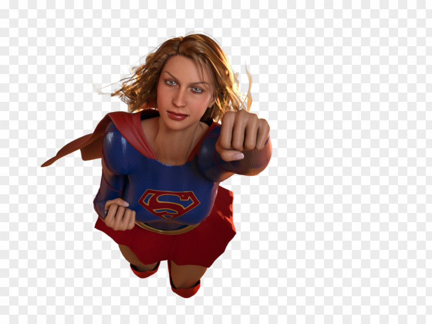 Supergirl Transparent Melissa Benoist Clark Kent Superwoman PNG