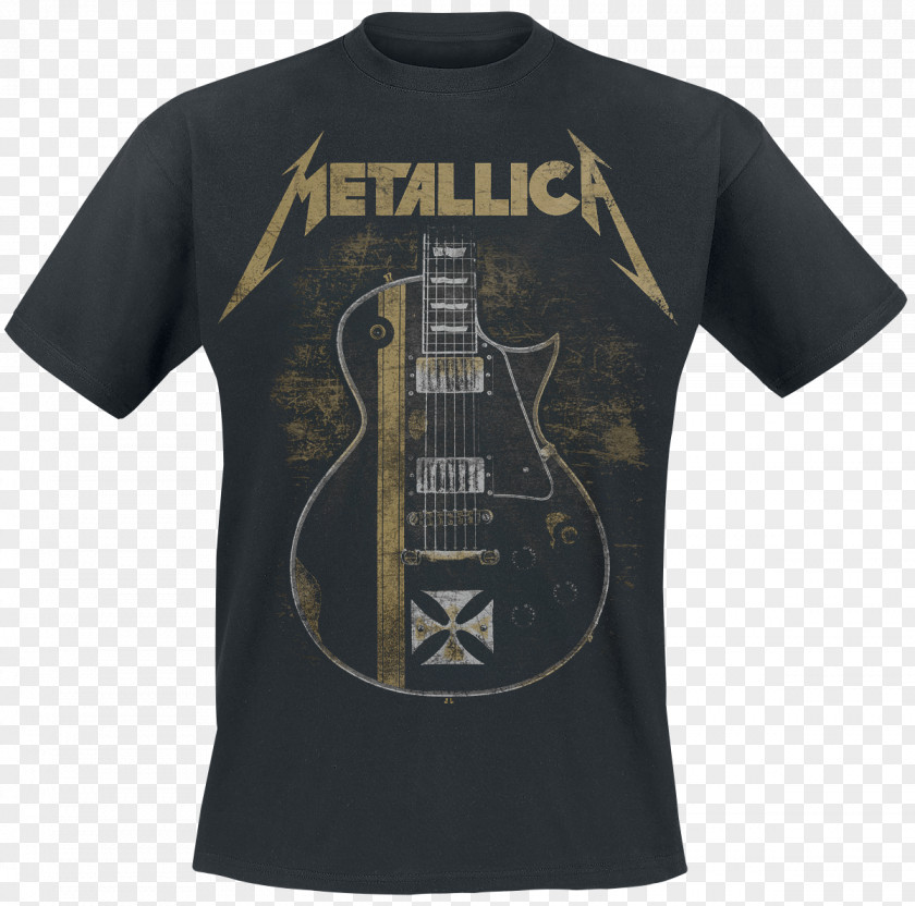 T-shirt Metallica Guitar Heavy Metal Hoodie PNG