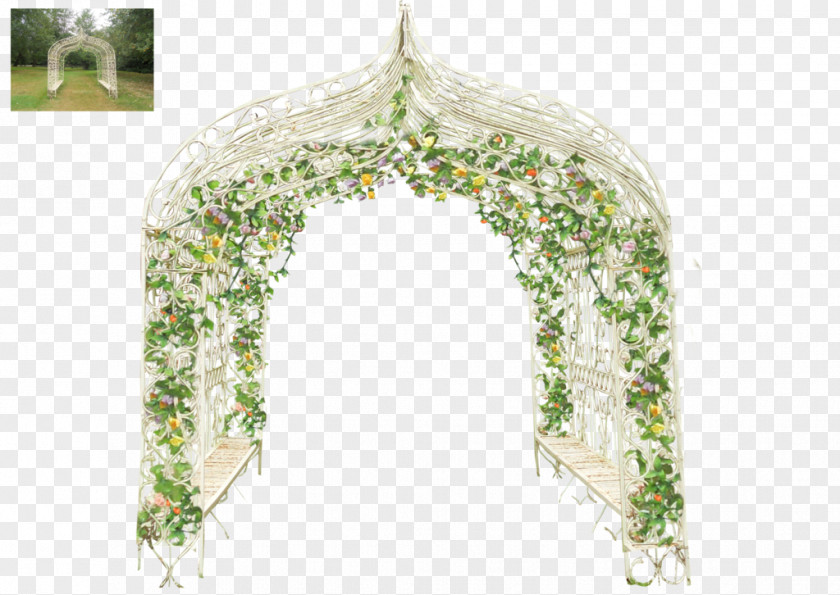 Wedding Flower Arch PNG