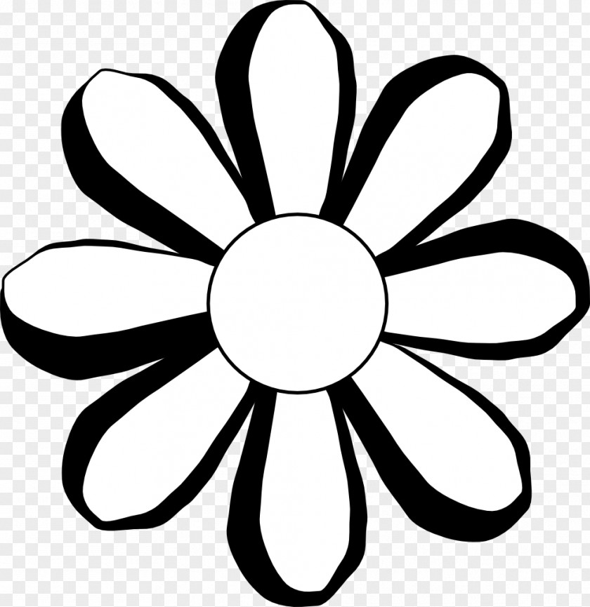 Hippie Dog Cliparts Black And White Flower Clip Art PNG