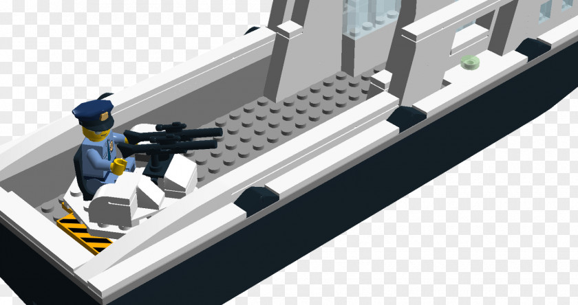 Lego Police Boat Toy Ideas PNG