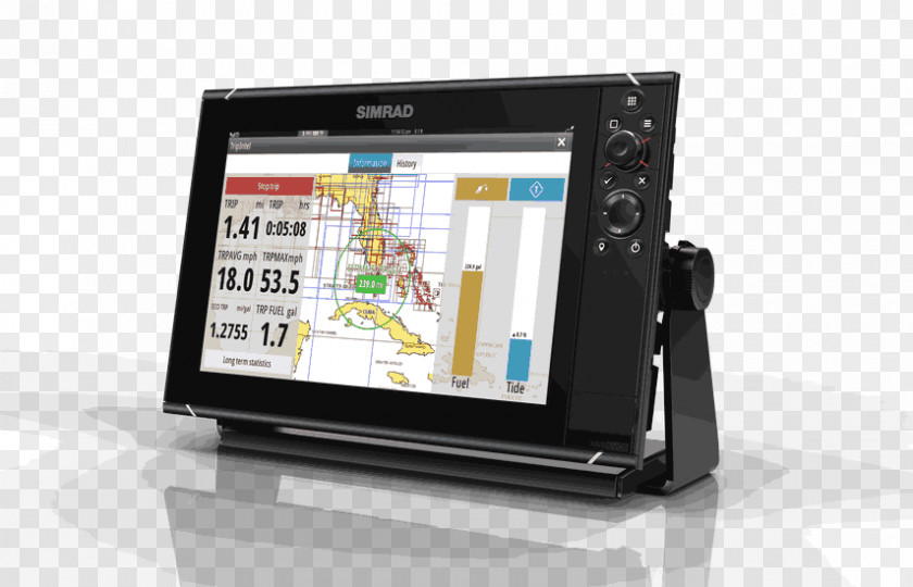 Battery Charging Simrad Yachting Multi-function Display Device Chartplotter Fish Finders PNG