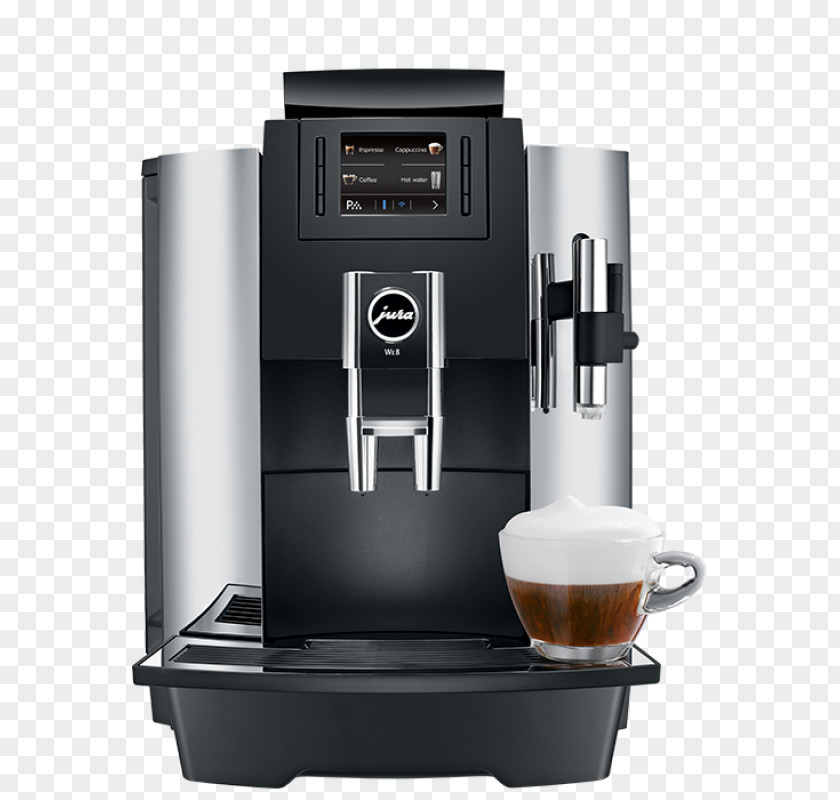 Coffee Machine Coffeemaker Espresso Flat White Jura Elektroapparate PNG
