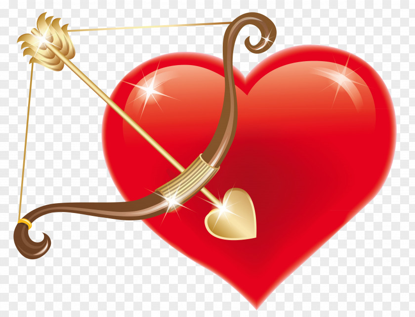Free Cupid Clipart Cupids Bow Heart And Arrow Clip Art PNG