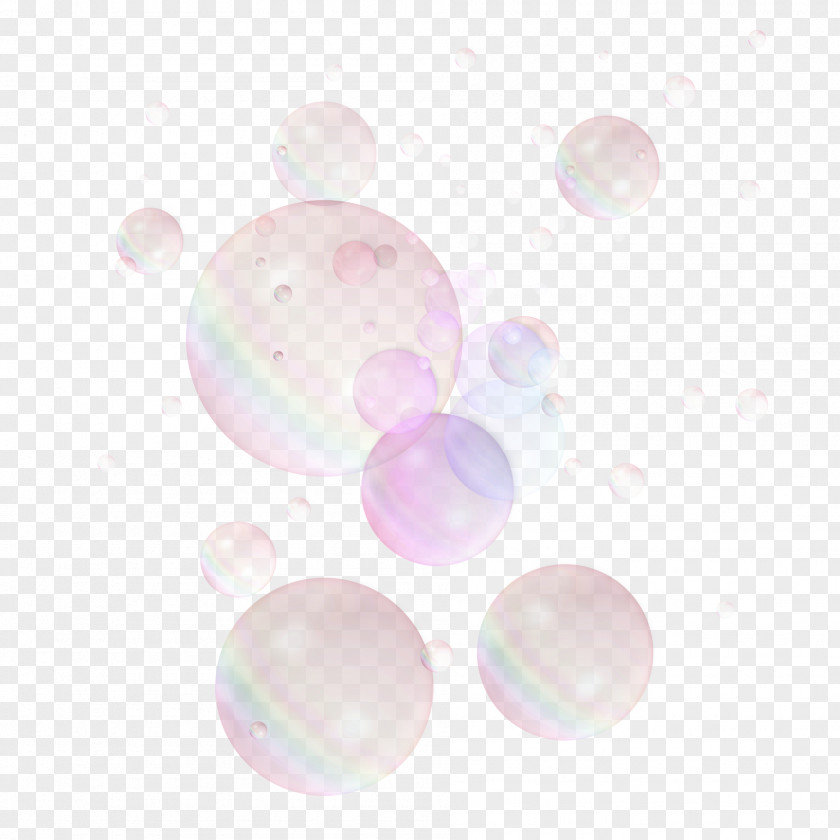 Liquid Bubble Balloon Pink Violet Circle Sphere Pattern PNG